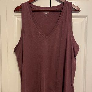 Madewell Maroon Tank Top